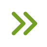 The image features two green chevron symbols pointing to the right on a plain background.